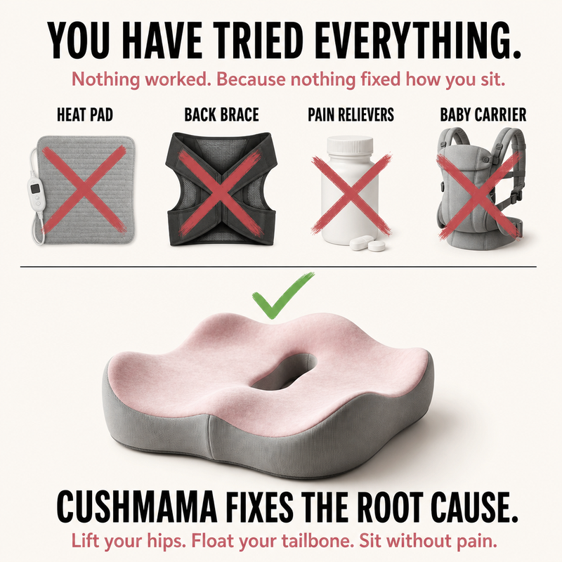 CushMama Cloud Seat Cushion